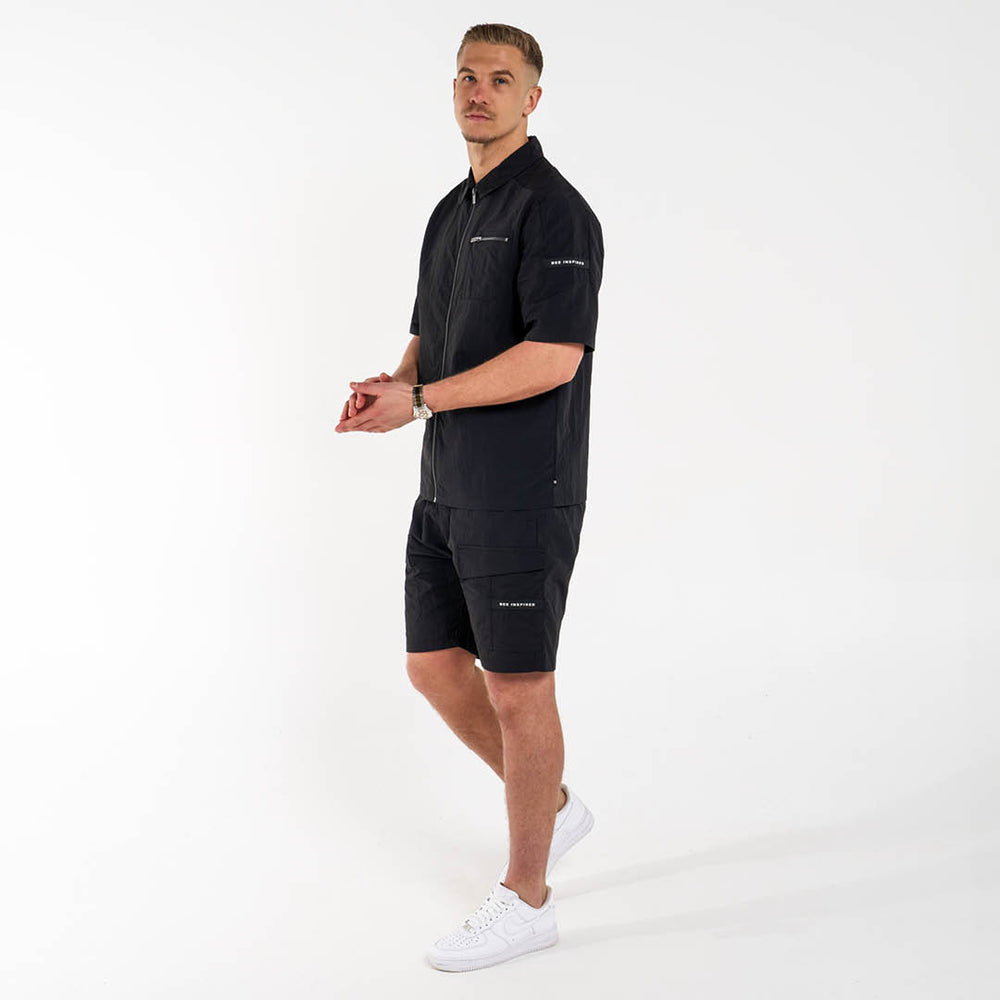 Hanley Overshirt - Black