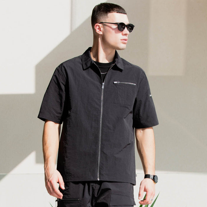 Hanley Overshirt - Black