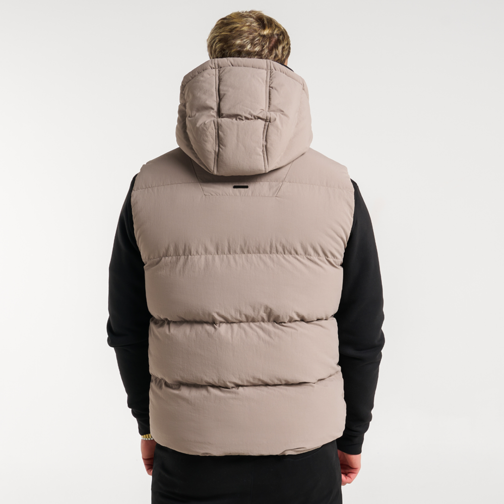 Aaronson Gilet - Taupe