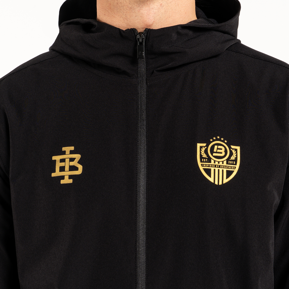 Haaland Hoodie - Black/Gold