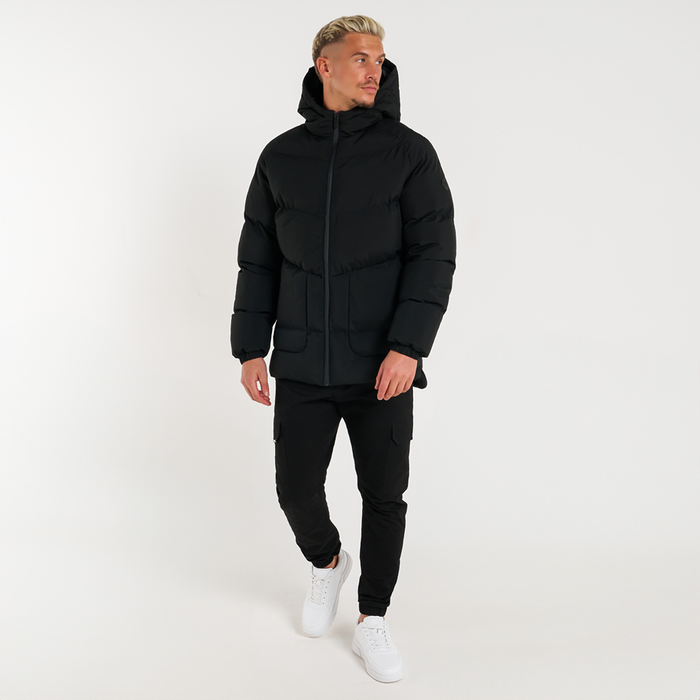 Fortes Puffer Jacket - Black