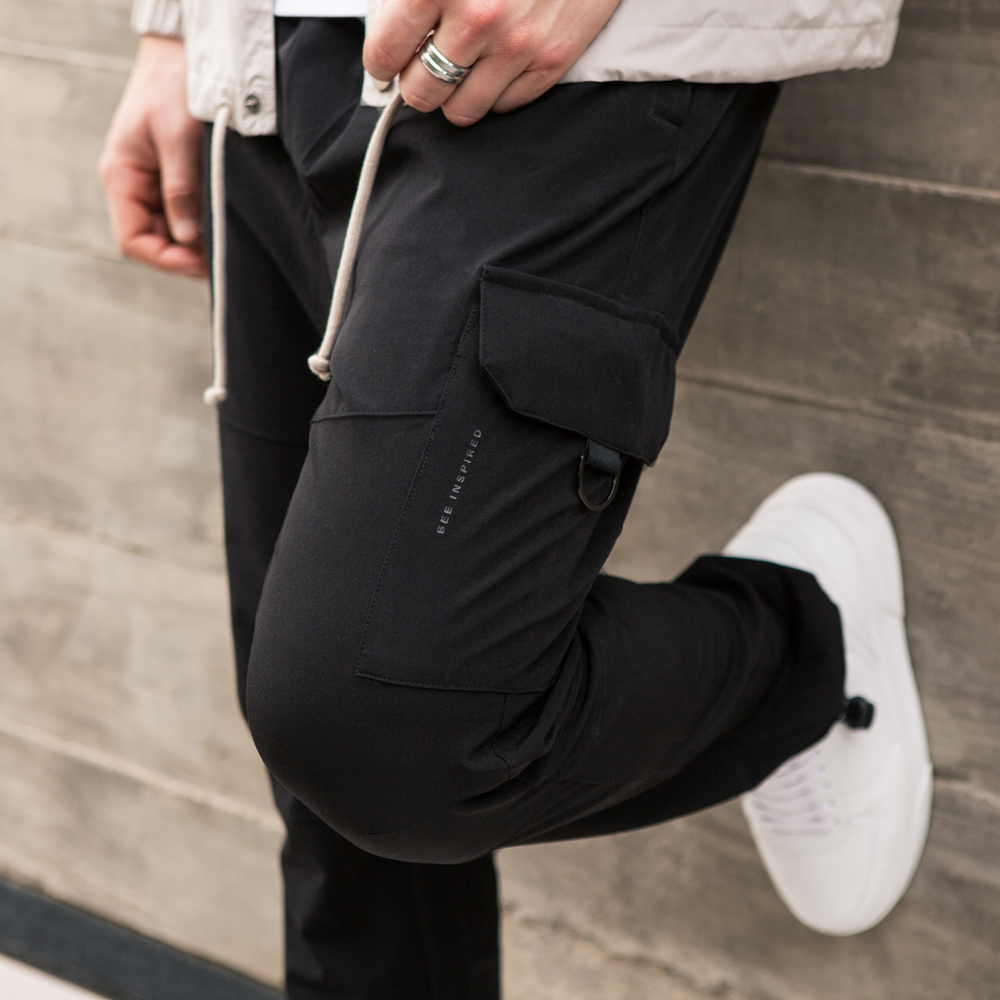 Guardiola Cargo Pants - Black