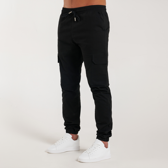 Rivero Cargo Pants - Black