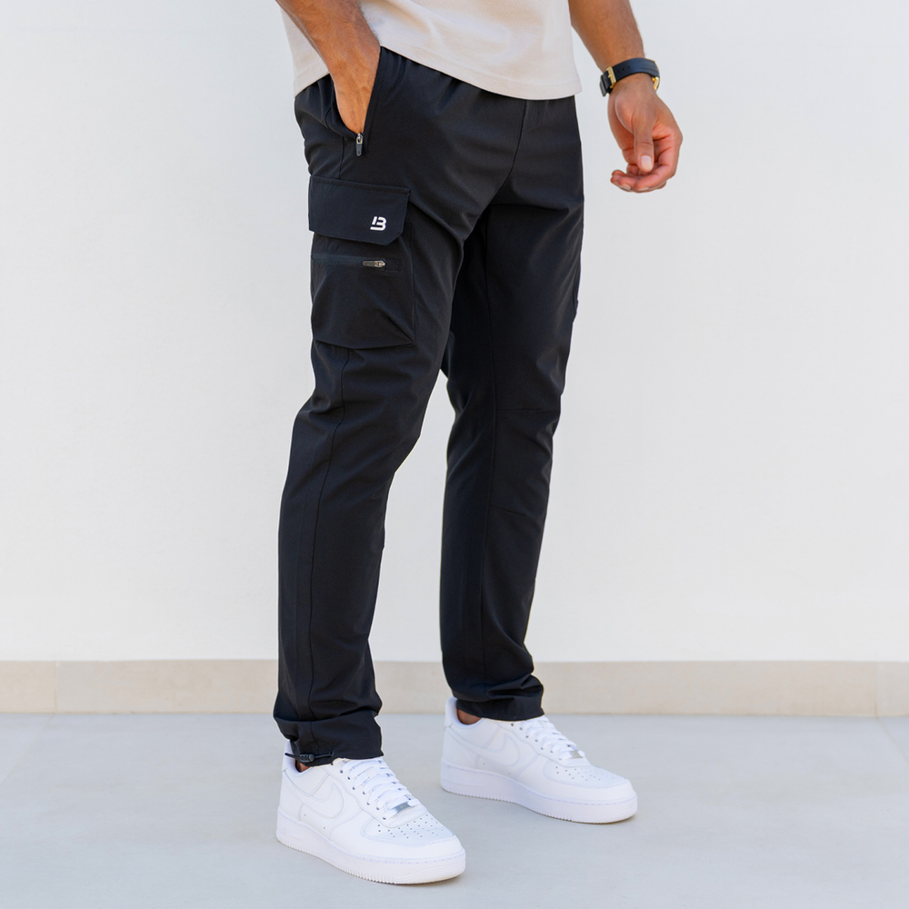 Soriano Cargo Pant - Black